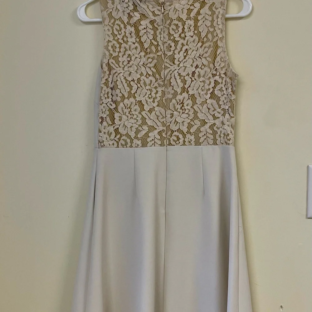Badgley Mischka stylish cream